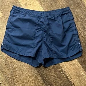 Vintage Lobo by Pendleton Blue Elastic Waist Pleated Shorts Men Size XL